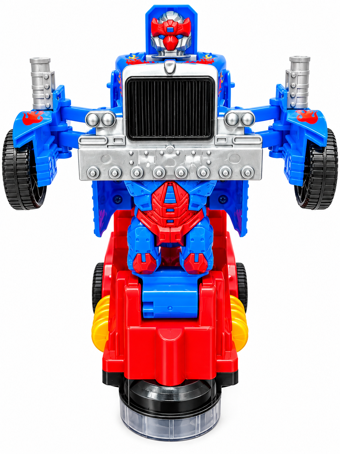 Transforming Robot Truck Toy – Electric Robot Deform Truck with Lights & Music (3+ Years)