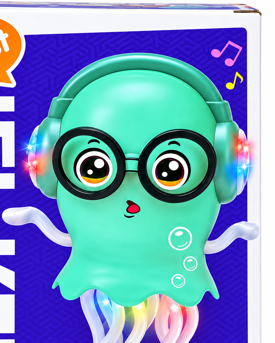 Dancing Jellyfish Toy – Bump & Go Musical LED Light-Up Jellyfish