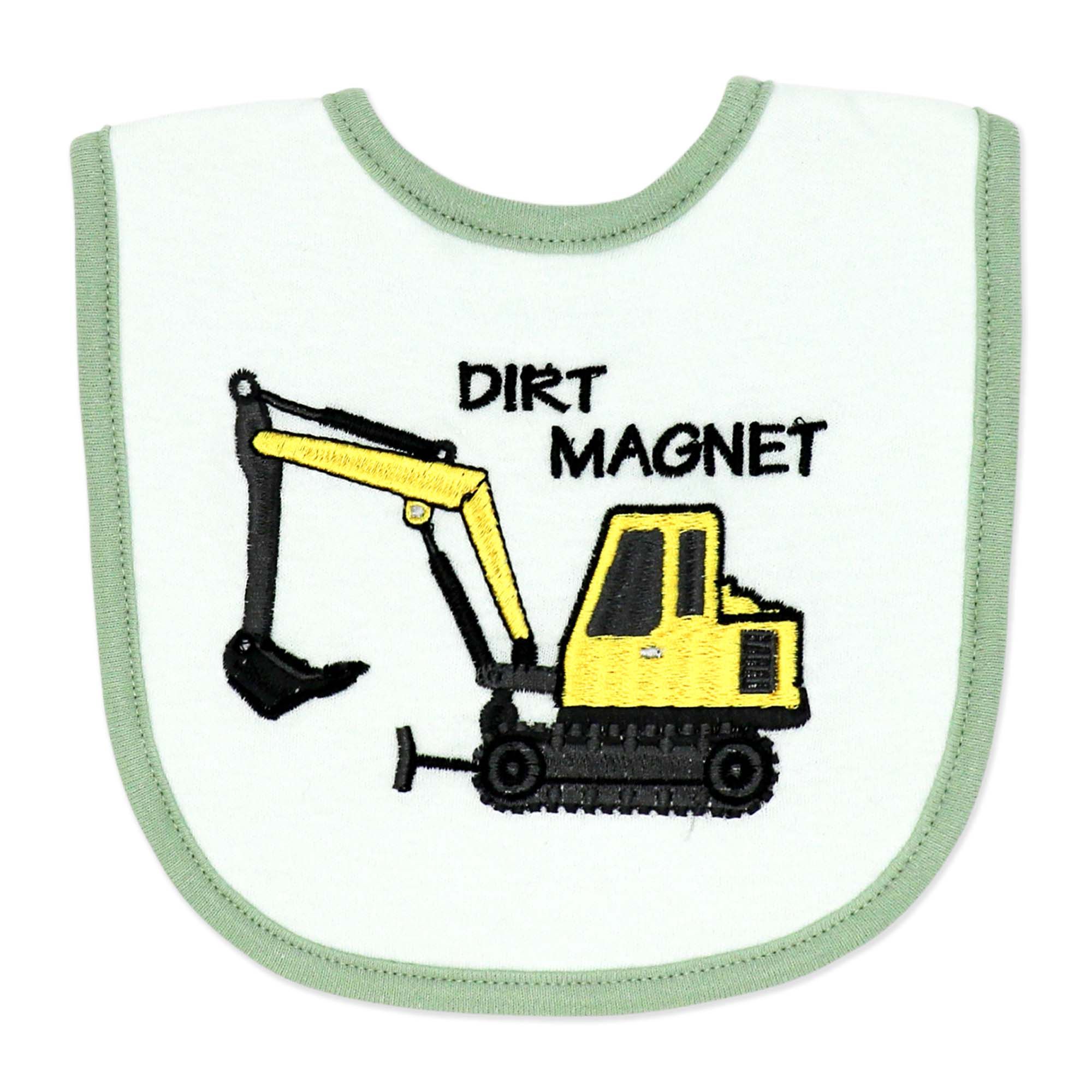 Construction Truck 4 Piece Baby Outfit Set – 100% Cotton