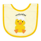 Duck Baby Bibs & Socks Set – 3 Bibs + 2 Pairs Socks, Soft Cotton Blend