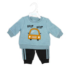 Beep Beep Car 2 Piece Baby Pajama Set