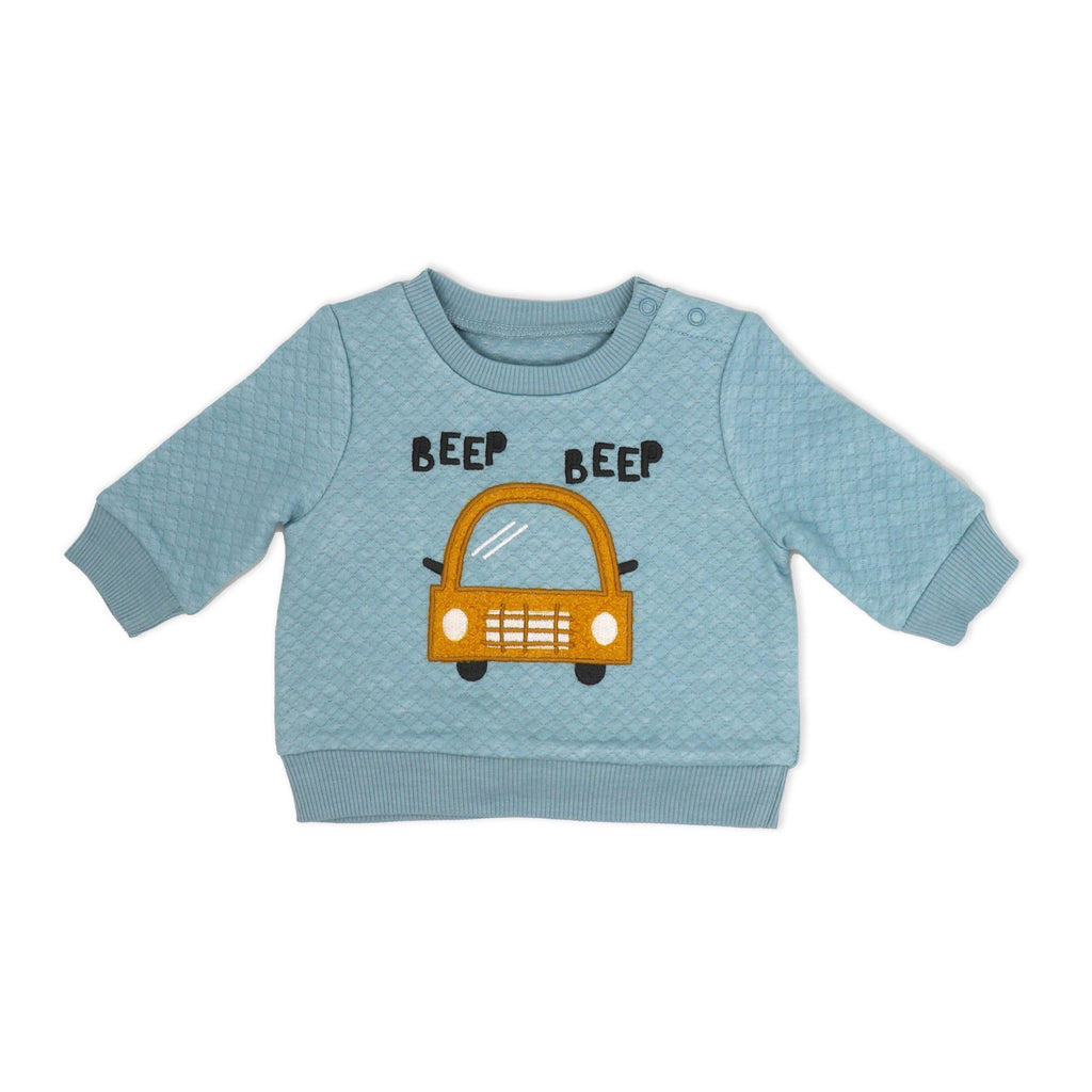 Beep Beep Car 2 Piece Baby Pajama Set