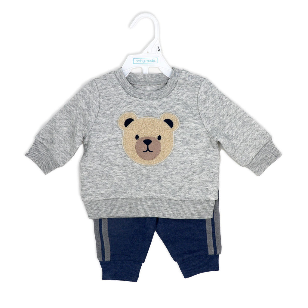 Bear 2 Piece Baby Pajama Set