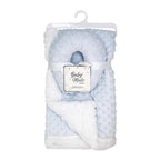Popcorn Sherpa Baby Blanket & Neck Pillow Set – 100% Polyester, 30" x 36"