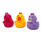 Duck Baby Bath Set – 100% Polyester Hooded Towel, Washcloths & BPA-Free Bath Toys