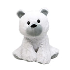 12" White Polar Bear Plush Toy – Soft 100% Polyester Stuffed Animal