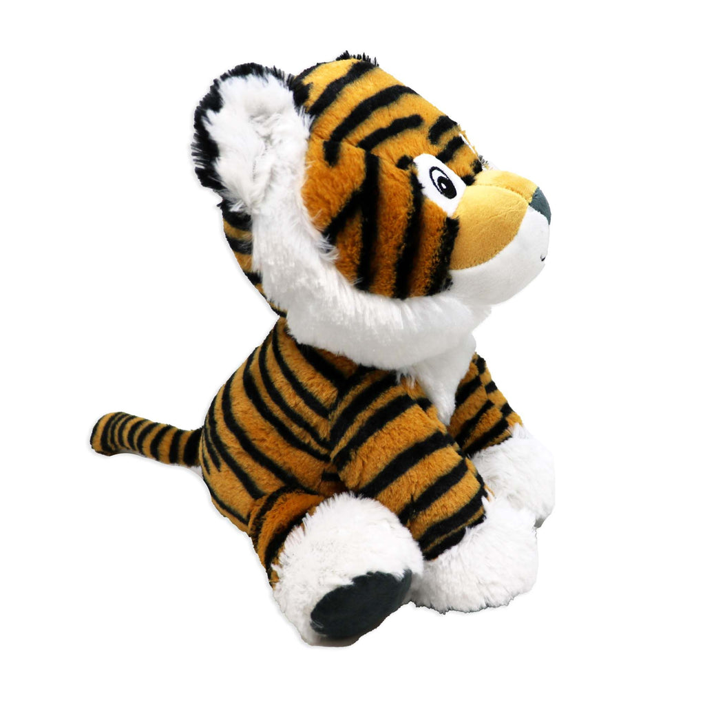 12" Tiger Plush Toy – Soft 100% Polyester Stuffed Animal