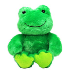 12" Frog Plush Toy – Soft 100% Polyester Green Stuffed Animal