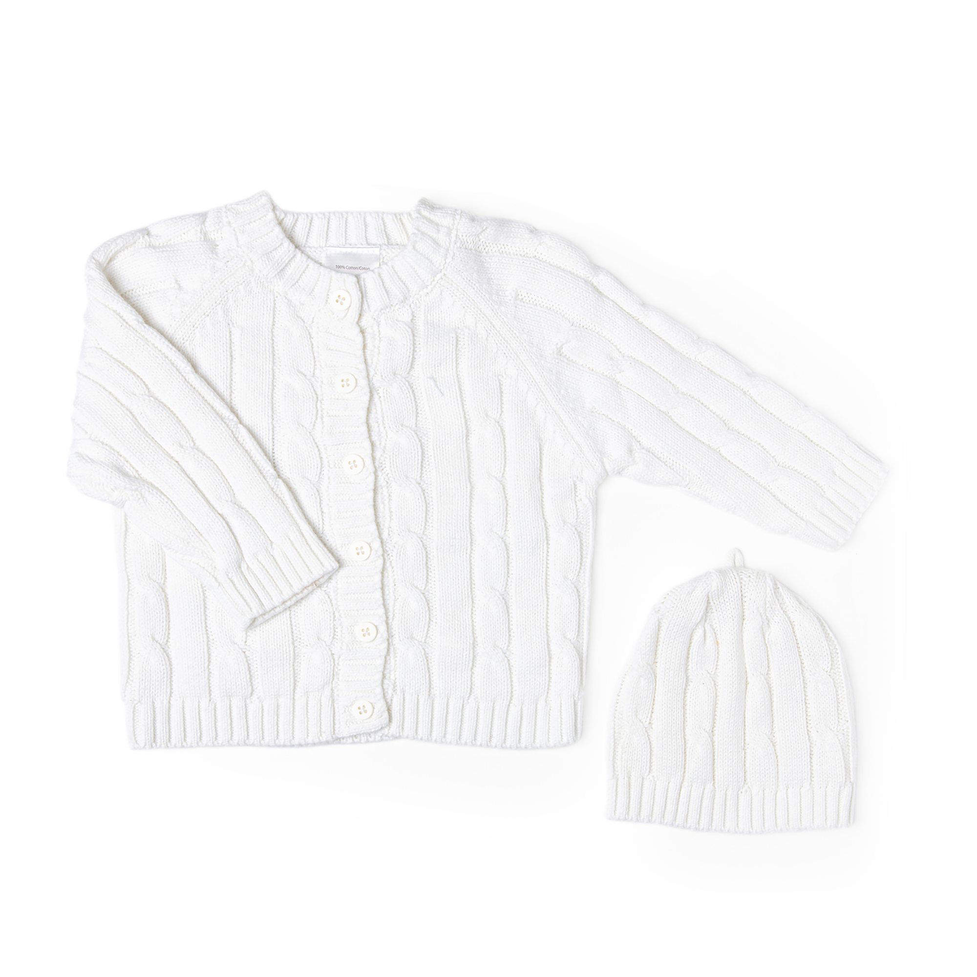 2 Piece Gift Box- 100% Cotton| Soft Cable Knit