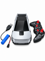 RC Transforming Robot Car – 2-in-1 Remote Control Cyber Truck with LED Lights (3+ Years)