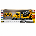 RC Cement Mixer Truck – 1:30 Construction Vehicle, 6-Channel