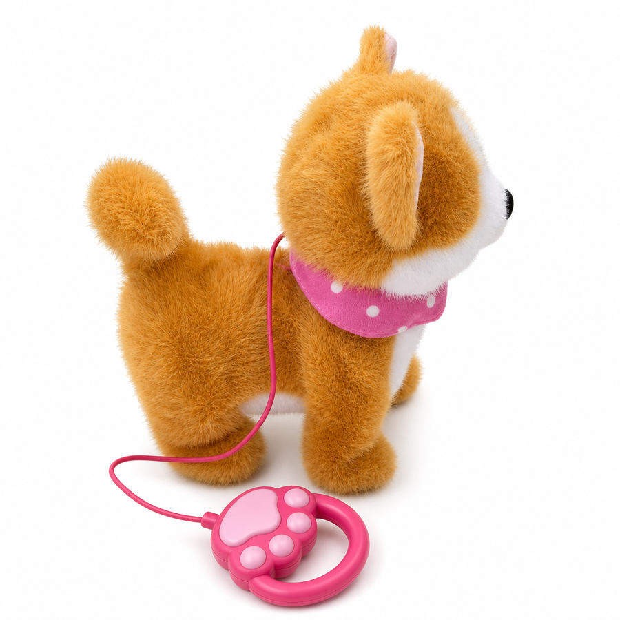 Interactive Walking Dog Toy w/ Remote & Sensor | Kids Puppy