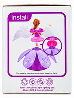Angel Girl Dancing Princess Doll – Musical Bump &amp; Go Toy with Colourful Lights (3+ Years)