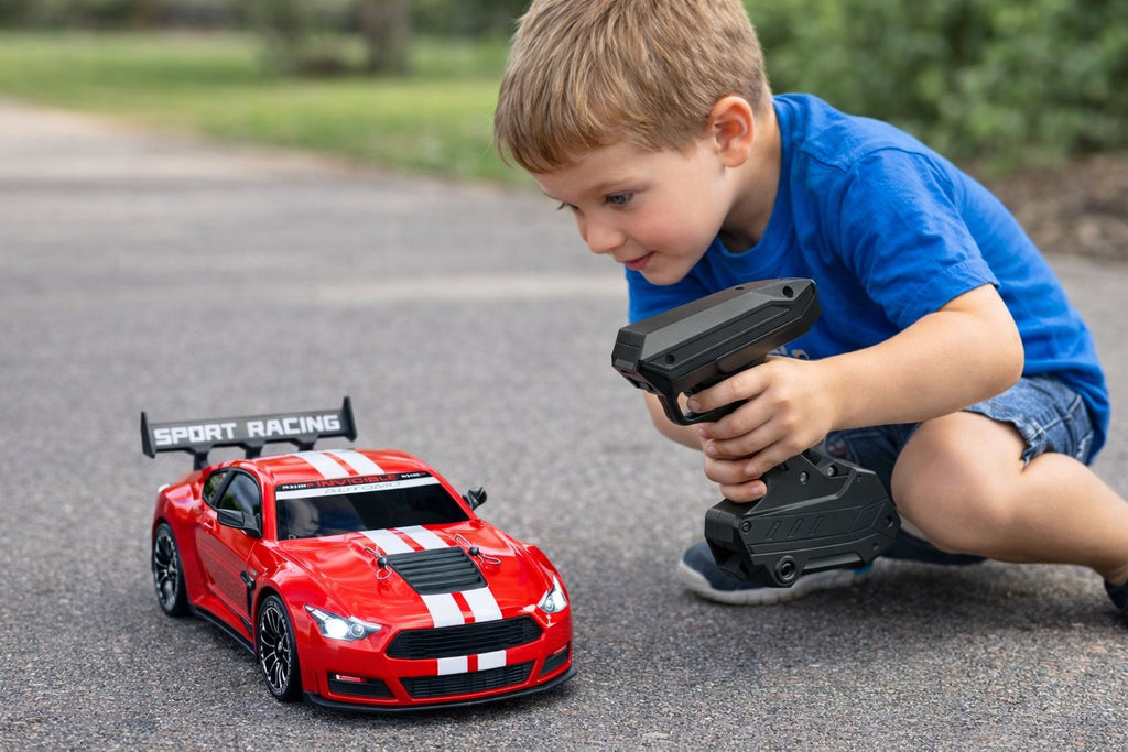 1:16 RC Drift Racing Sport Car – 4WD High‑Speed Remote Control Car with Smoke Effect, 2.4GHz