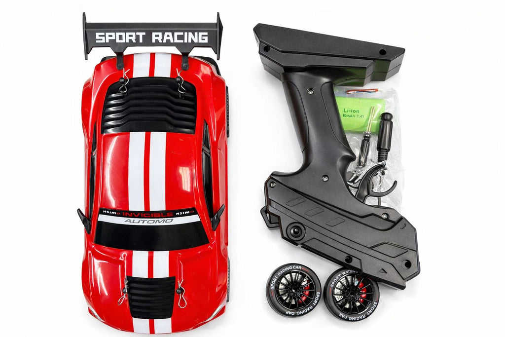 1:16 RC Drift Racing Sport Car – 4WD High‑Speed Remote Control Car with Smoke Effect, 2.4GHz