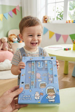 Space Dreams Kids Stationery Gift Set – Blue Astronaut Theme