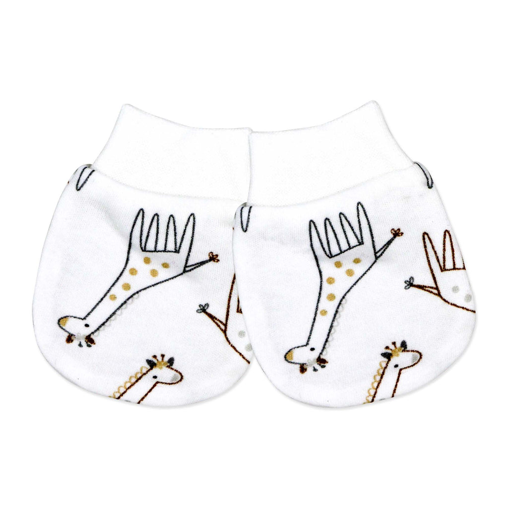 Giraffe 5 Piece Baby Layette Gift Set – 100% Cotton