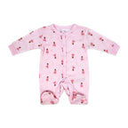 Pink Ballerina 5 Piece Baby Girl Layette Gift Set – 100% Cotton