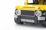 Yellow Cruiser Building Block Car Set (497 Pieces) – Pullback Vehicle (Ages 6+)