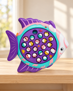 Electric Fishing Game Toy – Rotating Fish & Rods Set 3+(Ages)
