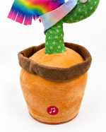 Dancing Cactus Plush Toy – Musical Sombrero Cactus 3+age