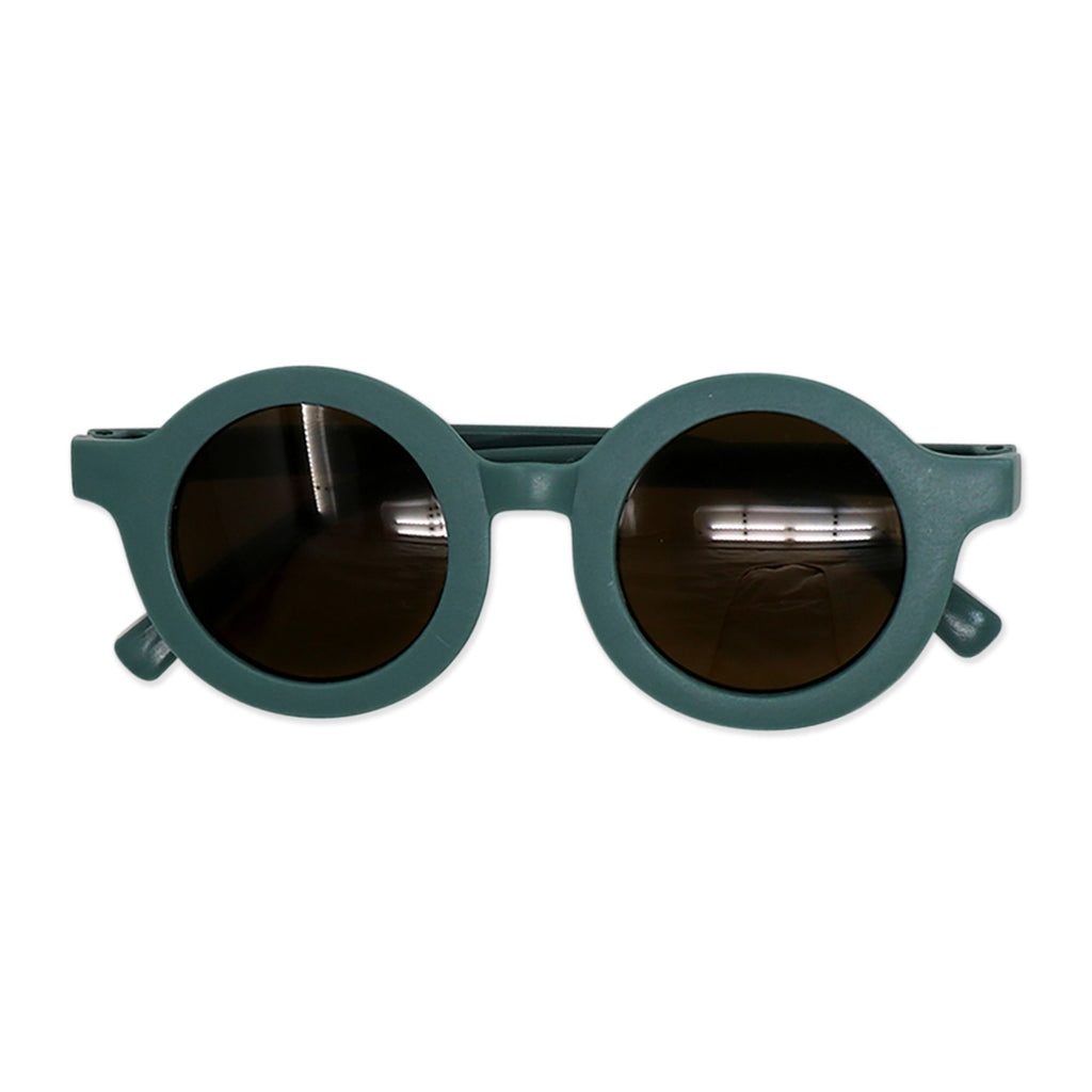 Car Print 4 Piece Baby Summer Outfit Set with Sunglasses